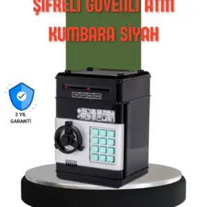 Şifreli ATM Kasa Görünümlü Para Biriktirme Kumbarası