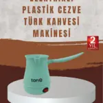 Işıklı Açma Kapama Anahtarlı Elektrikli Kahve Cezvesi
