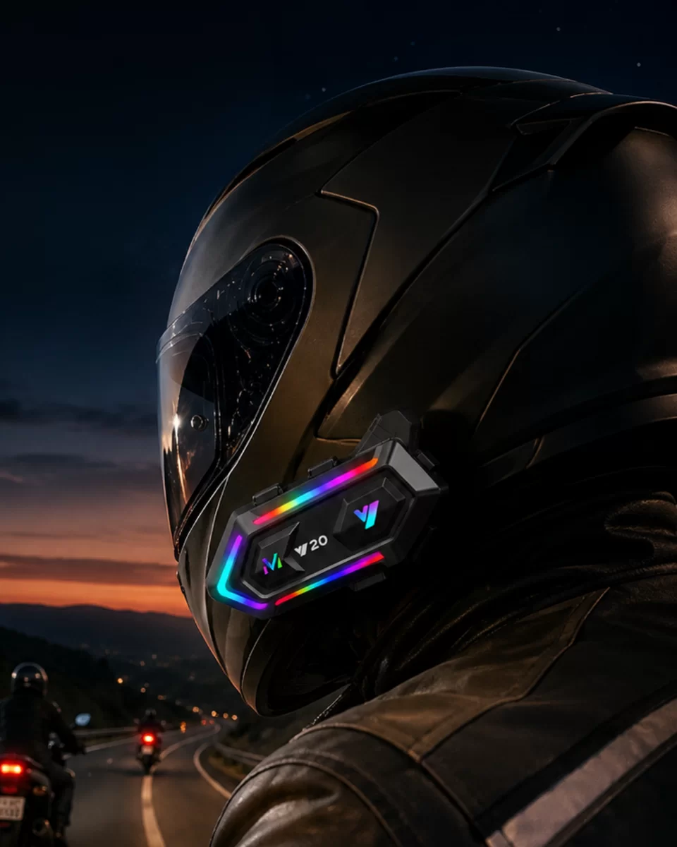 Bluetooth 5.3 Motosiklet Kask Intercom Kulaklık 1000 Metre Bağlantı 1 Bluetooth 5.3 Motosiklet Kask Intercom Kulaklık 1000 Metre Bağlantı
