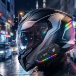 Şarjlı Motosiklet Kask Intercom Kulaklık Bluetooth 5.3 Teknolojisi