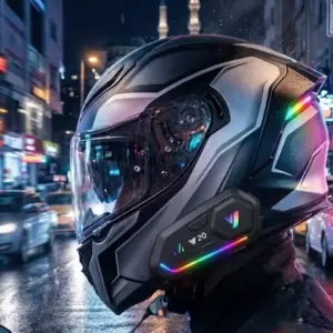 Haydiburaya 13 Şarjlı Motosiklet Kask Intercom Kulaklık Bluetooth 5.3 Teknolojisi