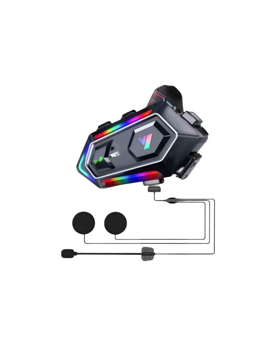 Şarjlı Motosiklet Kask Intercom Kulaklık Bluetooth 5.3 Teknolojisi 3 Şarjlı Motosiklet Kask Intercom Kulaklık Bluetooth 5.3 Teknolojisi - Görsel 3