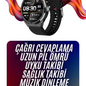 Haydiburaya 13 Amoled Ekran Akıllı Saat Üç Kordonlu İOS Android Uyumlu