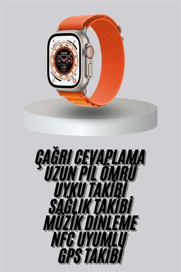 Yeni Nesil Akıllı Saat Uyku ve Sağlık Takibi Titeşimli Sesli Arama Mesaj ve Bildirim Görme 1 Yeni Nesil Akıllı Saat Uyku ve Sağlık Takibi Titeşimli Sesli Arama Mesaj ve Bildirim Görme