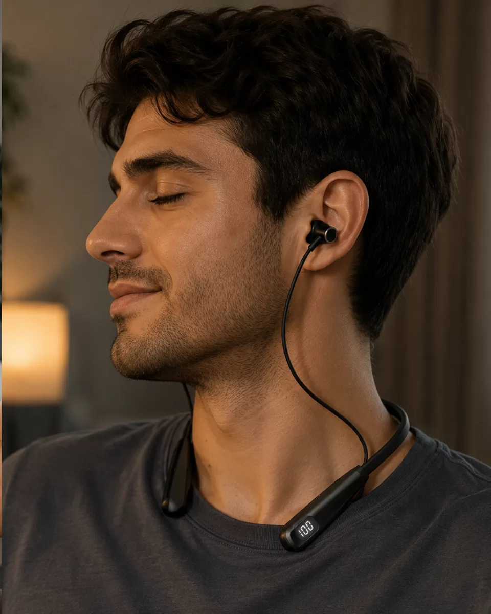 Bluetooth 5.3 Boyun Askılı Kulaklık Düşük Gecikmeli Manyetik Tasarım 1 Bluetooth 5.3 Boyun Askılı Kulaklık Düşük Gecikmeli Manyetik Tasarım