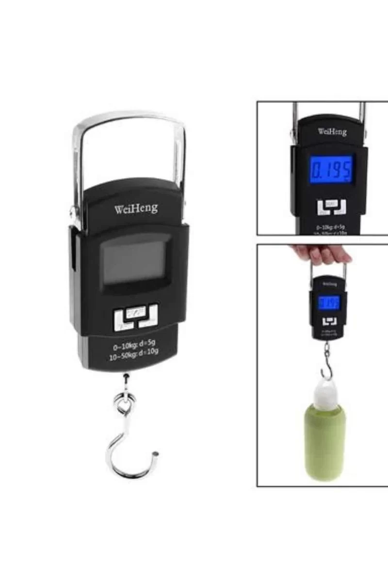 Dijital El Kantarı 50 Kg Hassas LCD Ekranlı Bagaj Tartısı 4 Dijital El Kantarı 50 Kg Hassas LCD Ekranlı Bagaj Tartısı - Görsel 4