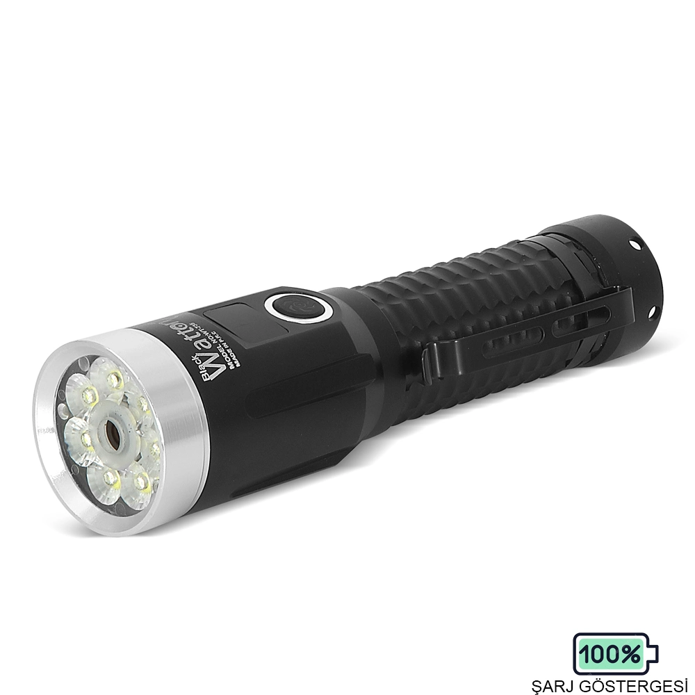 2800 Lümen Özel Seri Yeşil Lazer Özellikli Mıknatıslı Wt-735 3 2800 Lümen Özel Seri Yeşil Lazer Özellikli Mıknatıslı Wt-735 - Görsel 3