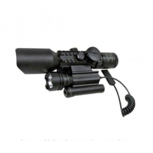 3-10x42 Zoomlu Av Dürbünü Lazer Zenon Fenerli M9