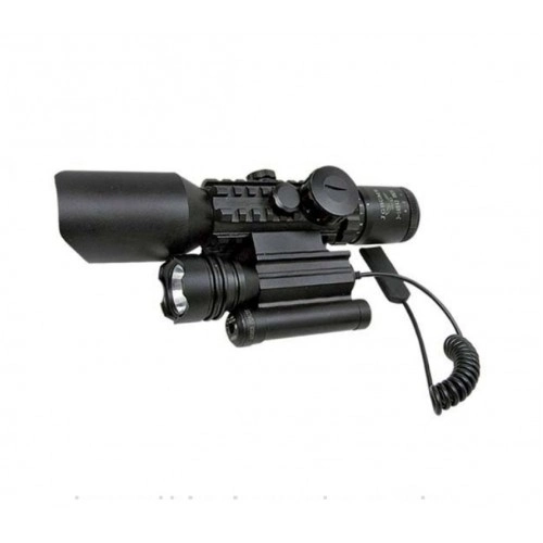 3-10x42 Zoomlu Av Dürbünü Lazer Zenon Fenerli M9 1 3-10x42 Zoomlu Av Dürbünü Lazer Zenon Fenerli M9