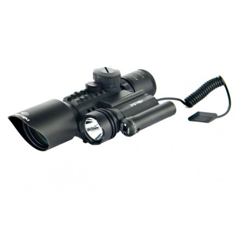 3-10x42 Zoomlu Av Dürbünü Lazer Zenon Fenerli M9 3 3-10x42 Zoomlu Av Dürbünü Lazer Zenon Fenerli M9 - Görsel 3