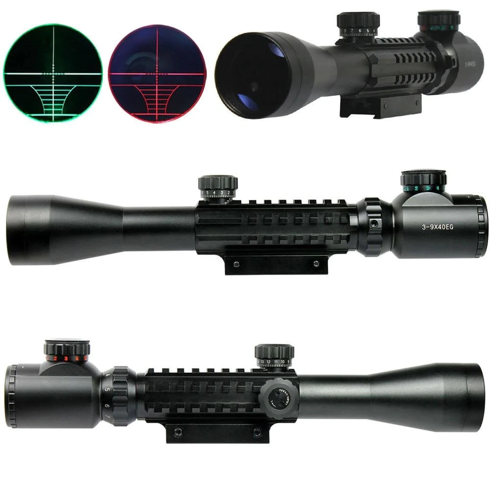 3-9x40 Zoomlu Keskin Nişancı Av Dürbünü Kızaklı 2 3-9x40 Zoomlu Keskin Nişancı Av Dürbünü Kızaklı - Görsel 2