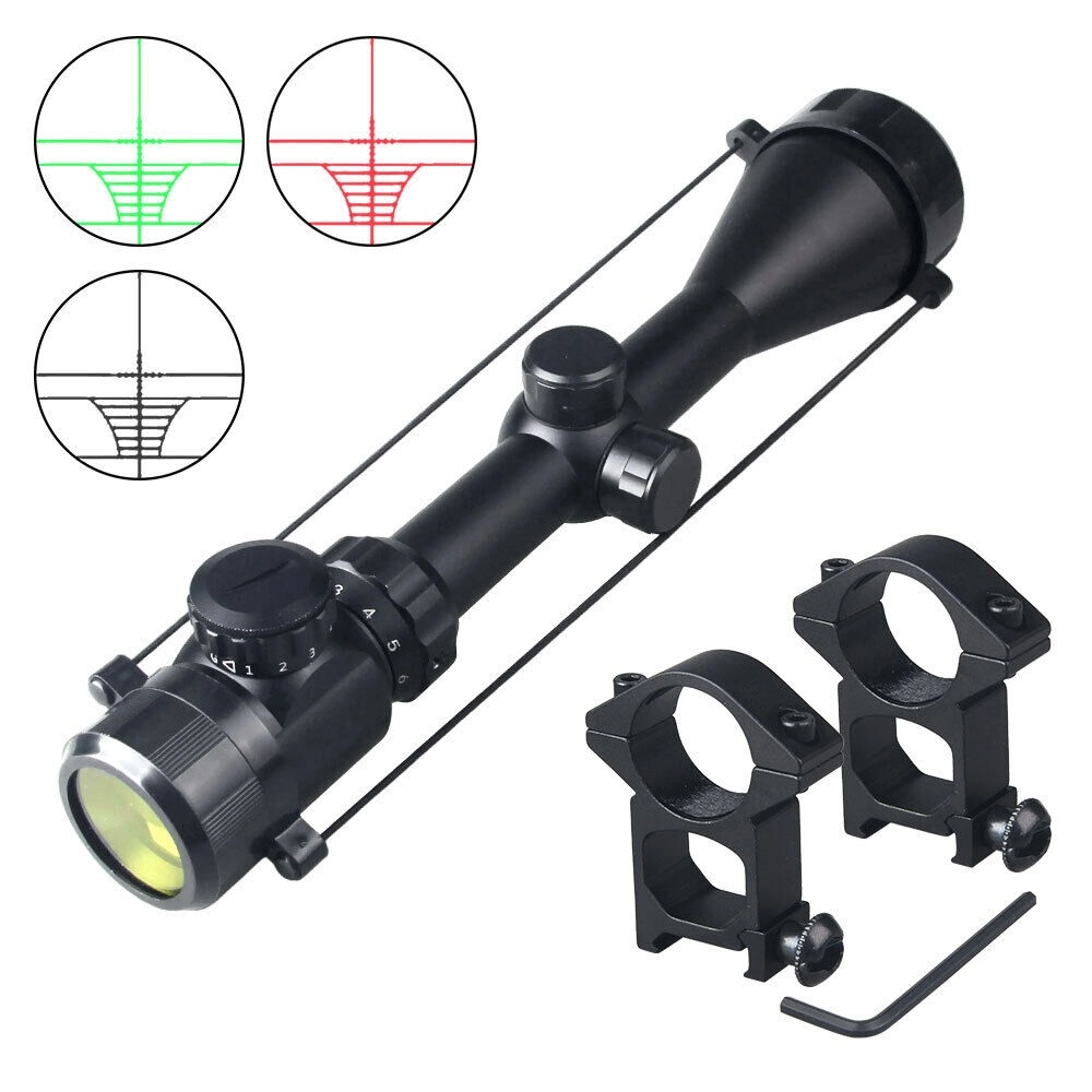 3-9x50 Zoomlu Keskin Nişancı Av Dürbünü Kırmızı, Yeşil Işık Çelik Gövde 2 3-9x50 Zoomlu Keskin Nişancı Av Dürbünü Kırmızı, Yeşil Işık Çelik Gövde - Görsel 2