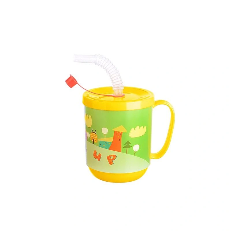 3 Adet Pipetli Çocuk Içecek Bardağı Desenli Bardak 350ml 2 3 Adet Pipetli Çocuk Içecek Bardağı Desenli Bardak 350ml - Görsel 2