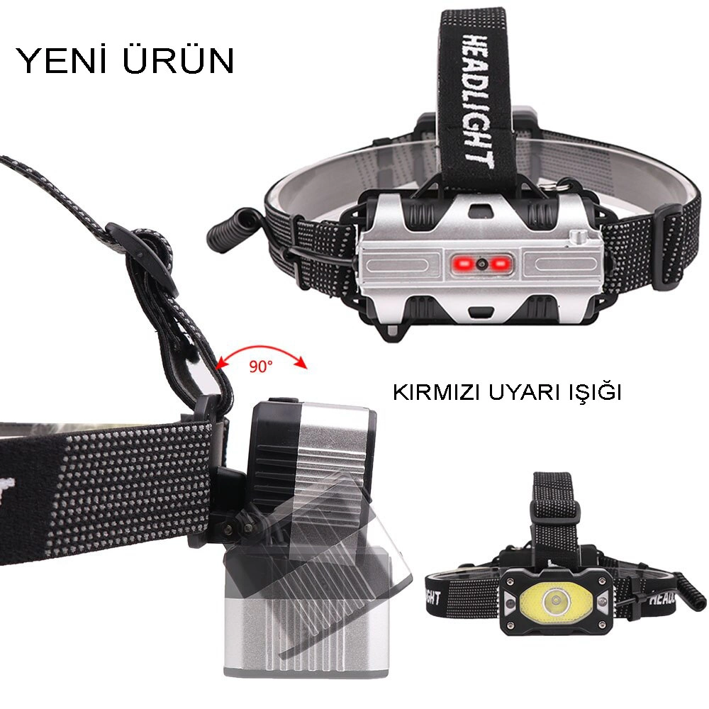 4 Modlu Sensörlü Şarjlı Güçlü Kafa Lambası Wt-248 2 4 Modlu Sensörlü Şarjlı Güçlü Kafa Lambası Wt-248 - Görsel 2