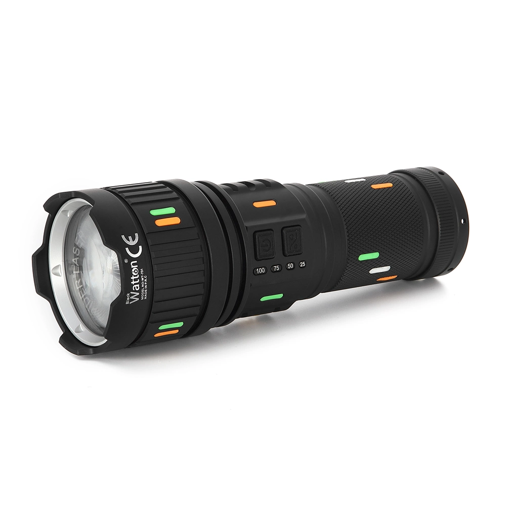 5000 Lümen Cree Tg Led Şarj Göstergeli El Feneri Wt-731 2 5000 Lümen Cree Tg Led Şarj Göstergeli El Feneri Wt-731 - Görsel 2