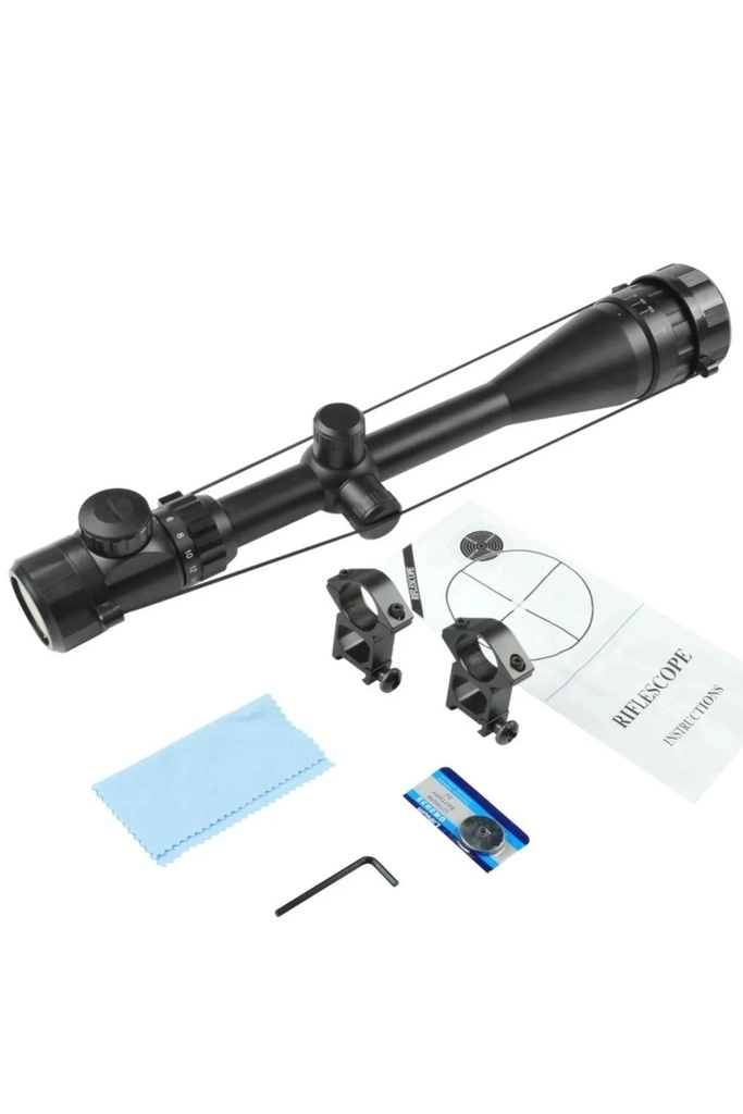 6-24x50 Aoe Av Dürbünü Çift Işık Kırmızı Yeşil Kaynaklı Zoomlu 4 6-24x50 Aoe Av Dürbünü Çift Işık Kırmızı Yeşil Kaynaklı Zoomlu - Görsel 4