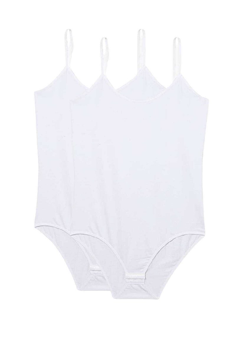 2 Adet Battal Beden İp Askılı Kadın Çıtçıtlı Body Beyaz 1 2 Adet Battal Beden İp Askılı Kadın Çıtçıtlı Body Beyaz