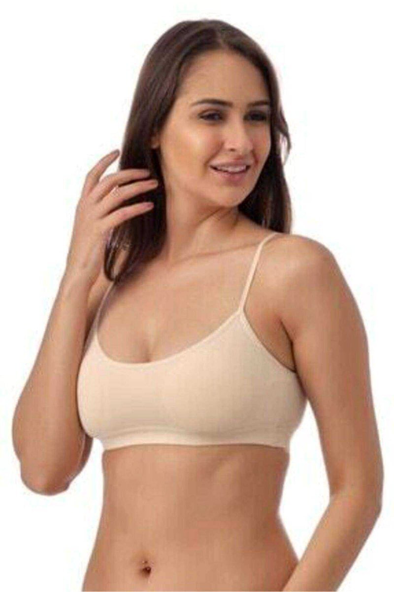 Pedli İp Askılı Ten Rengi Büstiyer 1 Pedli İp Askılı Ten Rengi Büstiyer