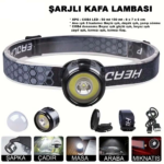 7 Mod Şarjlı Kafa Ve Kamp Lambası Wt-618