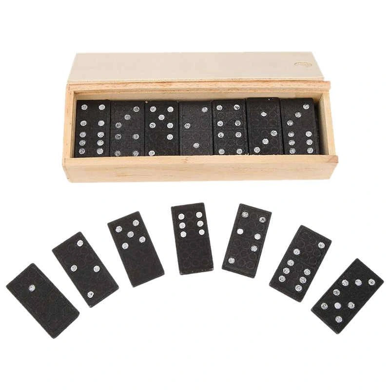 Ahşap Domino Seti 2 Ahşap Domino Seti - Görsel 2