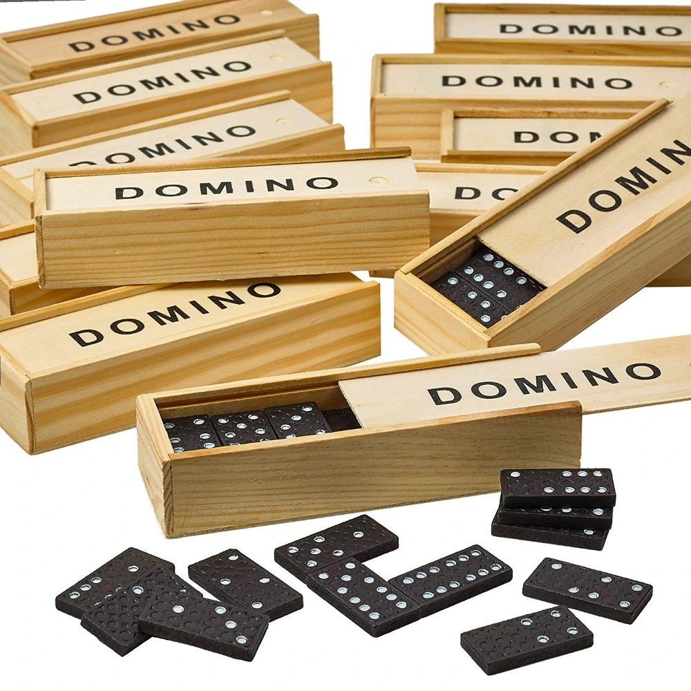 Ahşap Domino Seti 3 Ahşap Domino Seti - Görsel 3