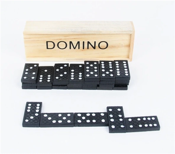 Ahşap Domino Seti 4 Ahşap Domino Seti - Görsel 4