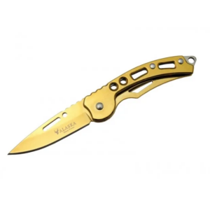 Alaska Sdr-10 G Gold Çakı 15 Cm Manuel, Kemerlikli