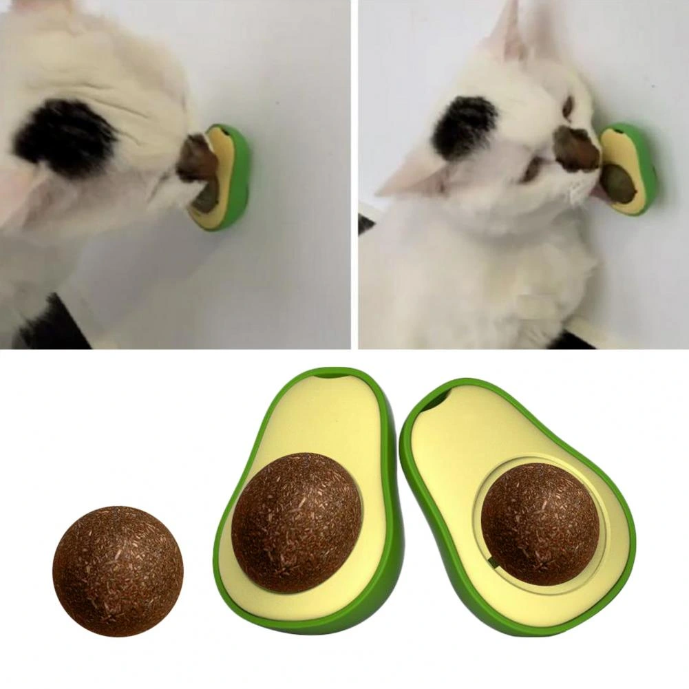 Avokado Dönen Kedi Nanesi Cat Oyun Topu Doğal Kedi Oyuncağı 1 Avokado Dönen Kedi Nanesi Cat Oyun Topu Doğal Kedi Oyuncağı