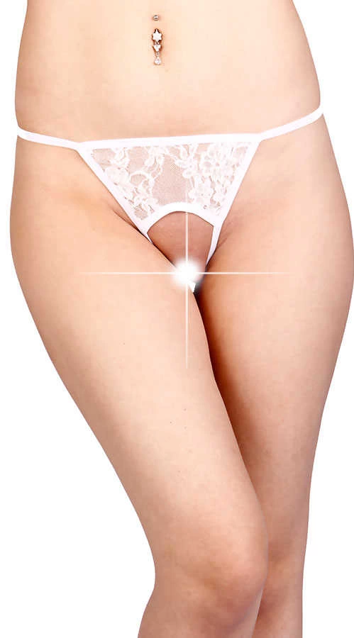 Beyaz Özel Bölgesi Açık Fantazi String TM1163 2 Beyaz Özel Bölgesi Açık Fantazi String TM1163 - Görsel 2
