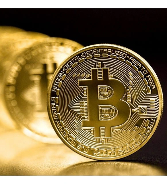 Bitcoin Madeni Hatıra Parası Hediyelik Para 4 Bitcoin Madeni Hatıra Parası Hediyelik Para - Görsel 4