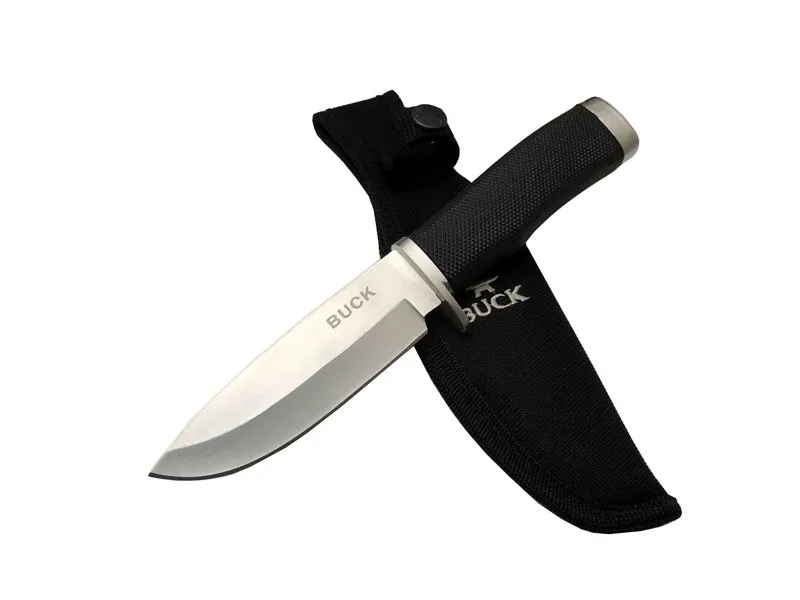 Buck 7-7 Siyah Av / Outdoor Bıçak 22cm - Siyah Sap, Kılıflı 1 Buck 7-7 Siyah Av / Outdoor Bıçak 22cm - Siyah Sap, Kılıflı