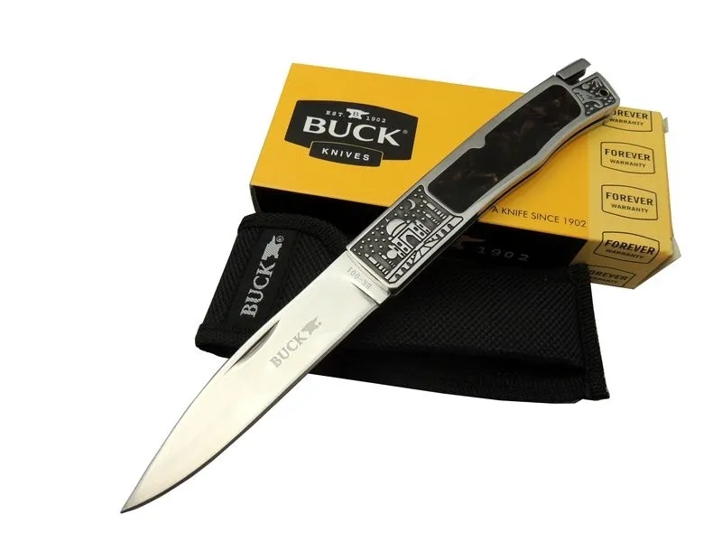 Buck Knives Bk-001brv Kamp Çakı 23 Cm - Metal; Kauçuk İşlemeli Sap, Kılıflı 1 Buck Knives Bk-001brv Kamp Çakı 23 Cm - Metal; Kauçuk İşlemeli Sap, Kılıflı