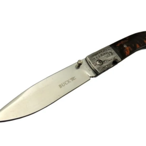 Buck Knives Bk-011bk Kamp Çakı 23 Cm - Kahverengi Sedef Sap, Kılıflı, Kutulu