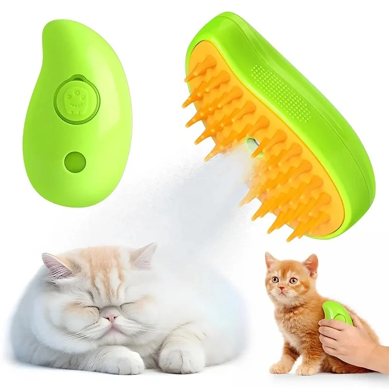 Buharlı Yumuşak Silikon Uçlu Kedi - Köpek Tüy Tarama Tarağı Yıkama Tımar Fırçası 1 Buharlı Yumuşak Silikon Uçlu Kedi - Köpek Tüy Tarama Tarağı Yıkama Tımar Fırçası