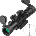 C3-9x26 Eg Raylı Çift Işıklı Av Dürbünü 11mm/22mm