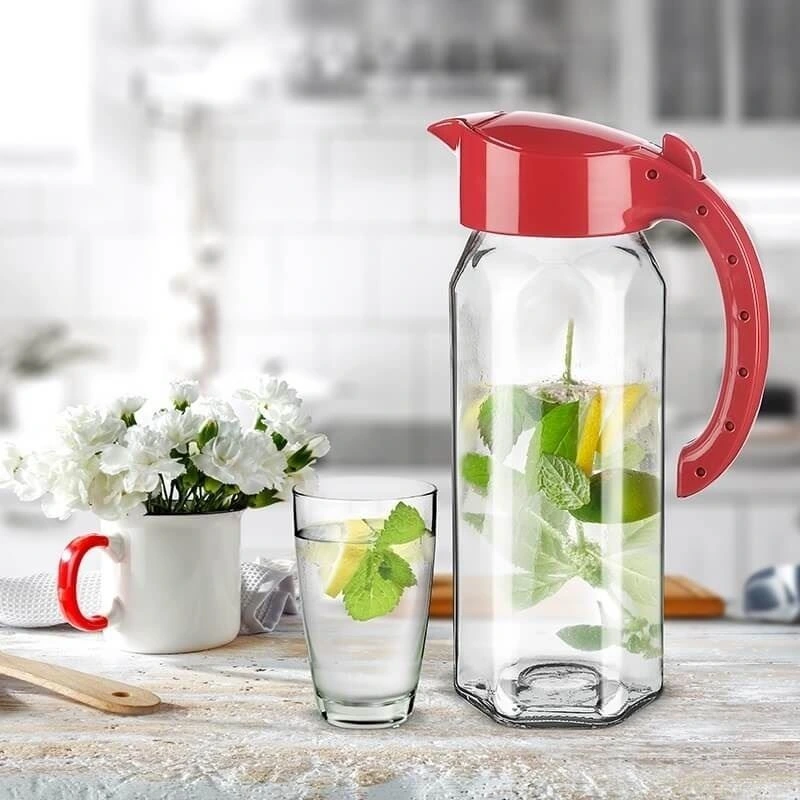 Cam Sürahi Ala Jug 1500 Ml 1 Cam Sürahi Ala Jug 1500 Ml