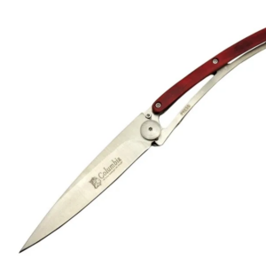 Columbia Ext 2990d Deejo Kırmızı Kamp Çakı 22,5cm- Manuel, Kemerlikli, Ultra Hafif