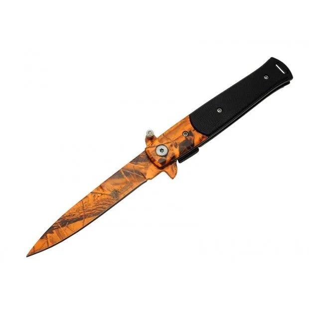 Columbia Fst-5001 Turuncu Çakı 22 Cm Manuel, Kemerlikli 1 Columbia Fst-5001 Turuncu Çakı 22 Cm Manuel, Kemerlikli
