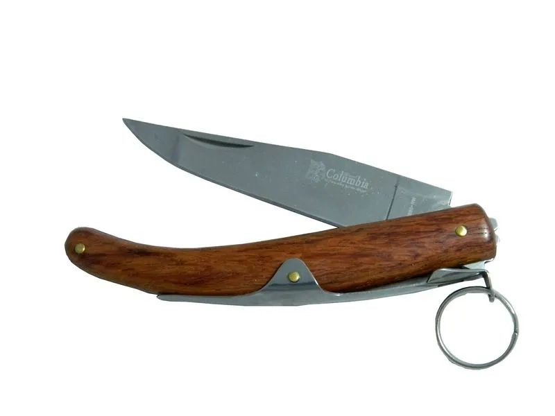 Columbia Okapi Gc2079a Kahverengi Cep Çakısı 20cm - Manuel, Ahşap Sap 1 Columbia Okapi Gc2079a Kahverengi Cep Çakısı 20cm - Manuel, Ahşap Sap