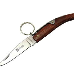 Haydiburaya 111 Columbia Okapi Gc2079c Kahverengi Kamp Çakı 16,5cm - Manuel, Kemerlikli, Ahşap Sap