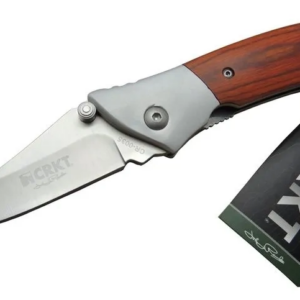 Crkt Cr 0035 Rd Kamp Çakı 18 Cm - Metal &amp;amp; Gül Ağacı Saplı, Kılıflı, Kutulu