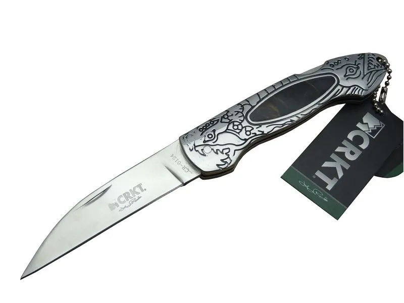 Crkt Cr 0124 Kamp Çakı 20 Cm - Metal Desenli Sap, Kılıflı, Kutulu 1 Crkt Cr 0124 Kamp Çakı 20 Cm - Metal Desenli Sap, Kılıflı, Kutulu