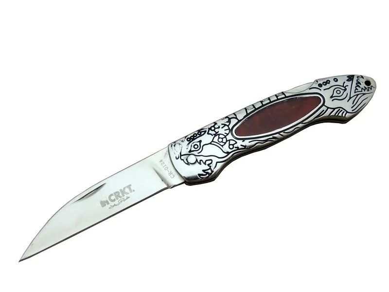 Crkt Cr 0124 Rd Kamp Çakı 20 Cm - Metal Desenli Sap, Kılıflı, Kutulu 1 Crkt Cr 0124 Rd Kamp Çakı 20 Cm - Metal Desenli Sap, Kılıflı, Kutulu