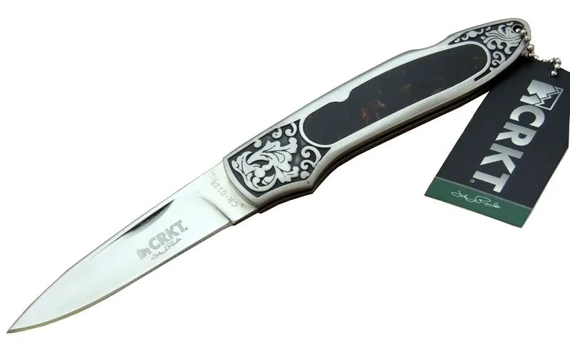 Crkt Cr 0128 Khv Kamp Çakı 18 Cm - Metal Desenli Sap, Kılıflı, Kutulu 1 Crkt Cr 0128 Khv Kamp Çakı 18 Cm - Metal Desenli Sap, Kılıflı, Kutulu