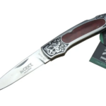 Crkt Cr 0128 Rd Kamp Çakı 18 Cm - Metal Desenli Sap, Kılıflı, Kutulu