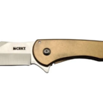 Crkt Jettison 6820 Brw Kahverengi Kamp / Outdoor Çakı 18,5cm - Yarı Otomatik, Kemerlikli, Kutulu