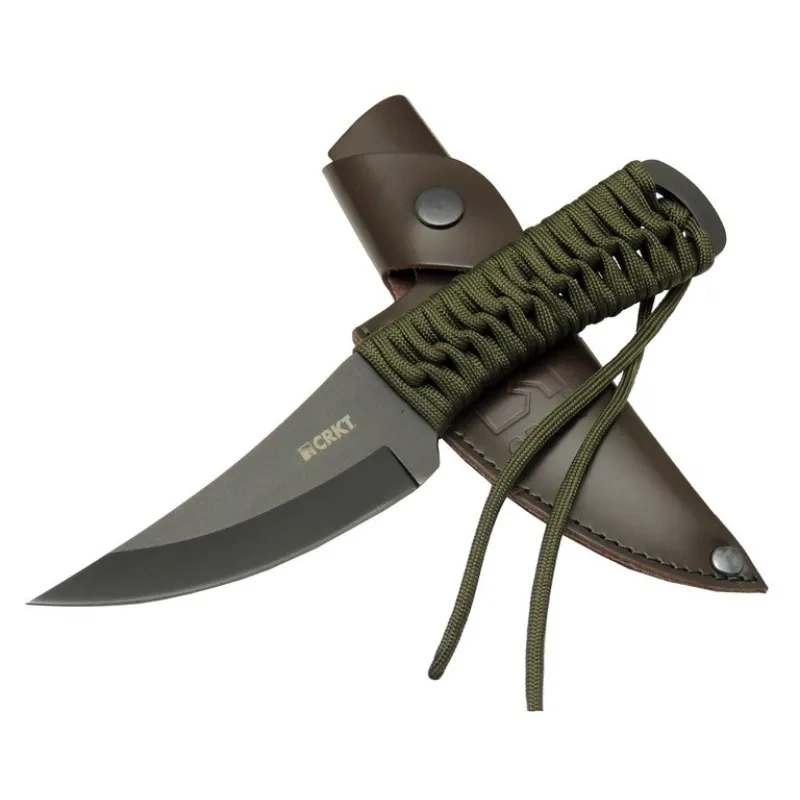 Crkt Scrub Fixed 2712 Bk Siyah Kamp / Outdoor Bıçak 22,5cm - İpli Sap, Deri Kılıflı 1 Crkt Scrub Fixed 2712 Bk Siyah Kamp / Outdoor Bıçak 22,5cm - İpli Sap, Deri Kılıflı