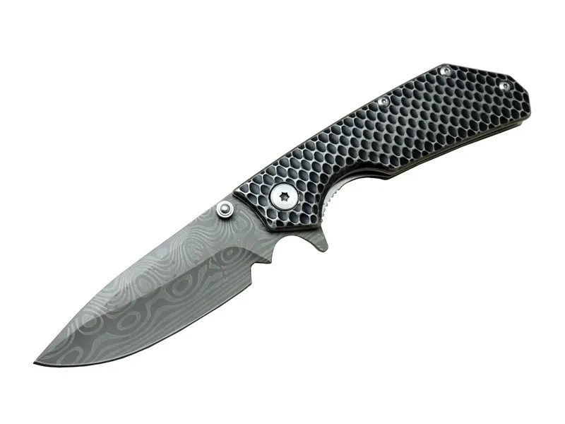 Damascus Dms 2 16 Gri Kamp Çakı 21cm- Yarı Otomatik, Kemerlikli, Metal Sap 1 Damascus Dms 2 16 Gri Kamp Çakı 21cm- Yarı Otomatik, Kemerlikli, Metal Sap