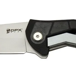 Dpxgear Sugga 915b Bk Siyah &amp;amp; Beyaz Kamp / Outdoor Çakı 17,5cm - Yarı Otomatik, Kemerlikli, Kutulu