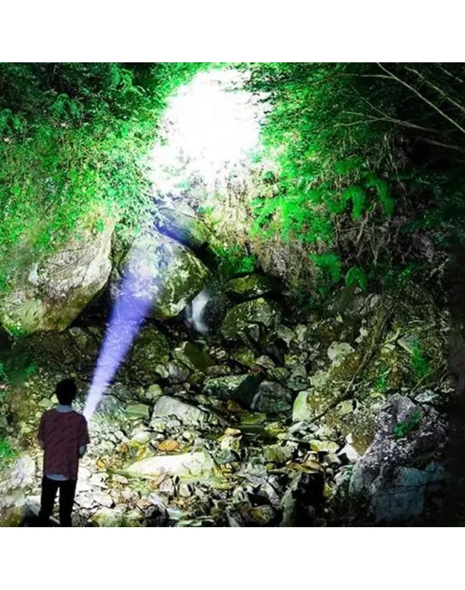 El Feneri 8 Mod Şarjlı Fosforlu Mıknatıslı Led El Feneri 3 El Feneri 8 Mod Şarjlı Fosforlu Mıknatıslı Led El Feneri - Görsel 3